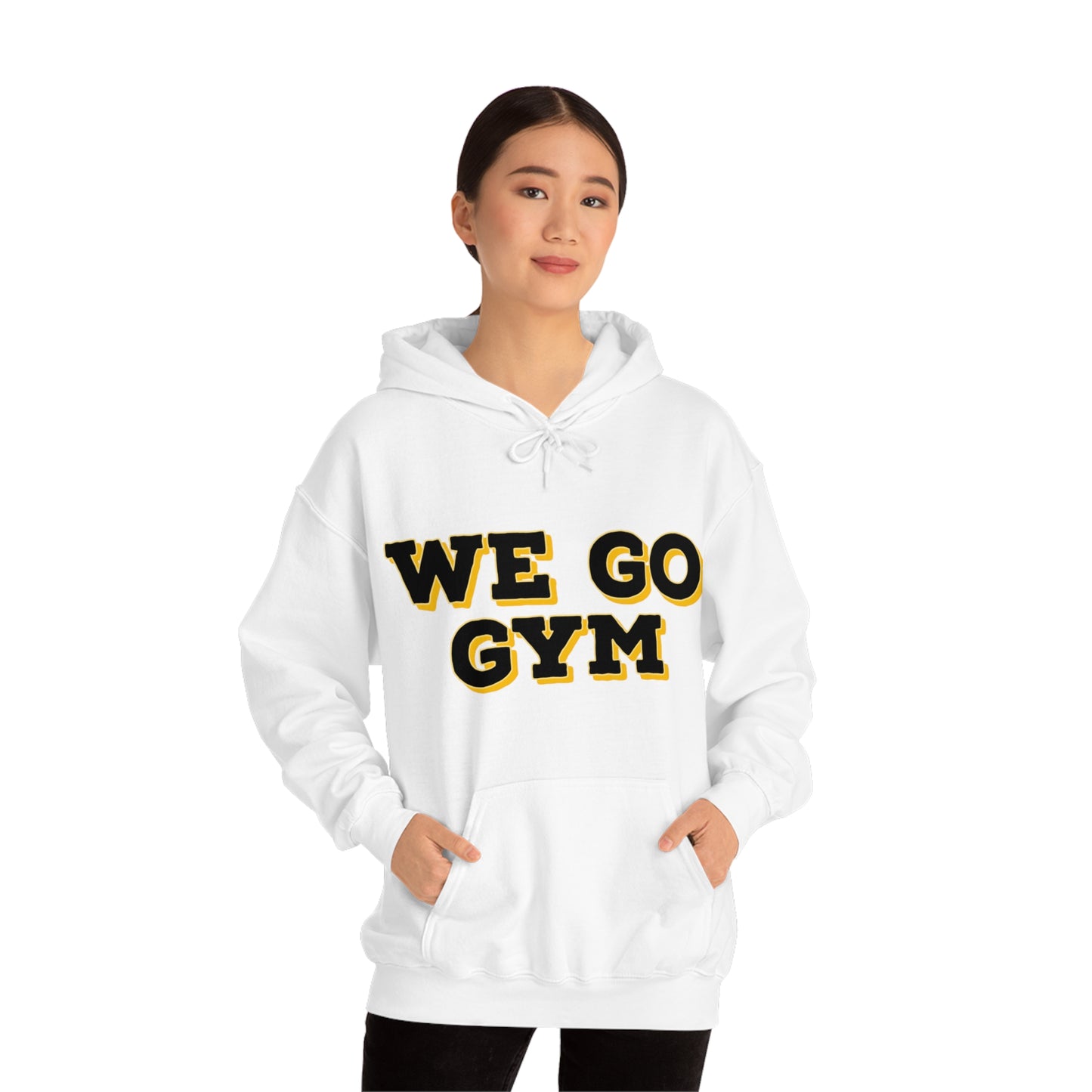 We Go Gym Hoodie Funny Gym Hoodie - Premium Hoodie for Just $34.99! Shop now at Crunchin' Time