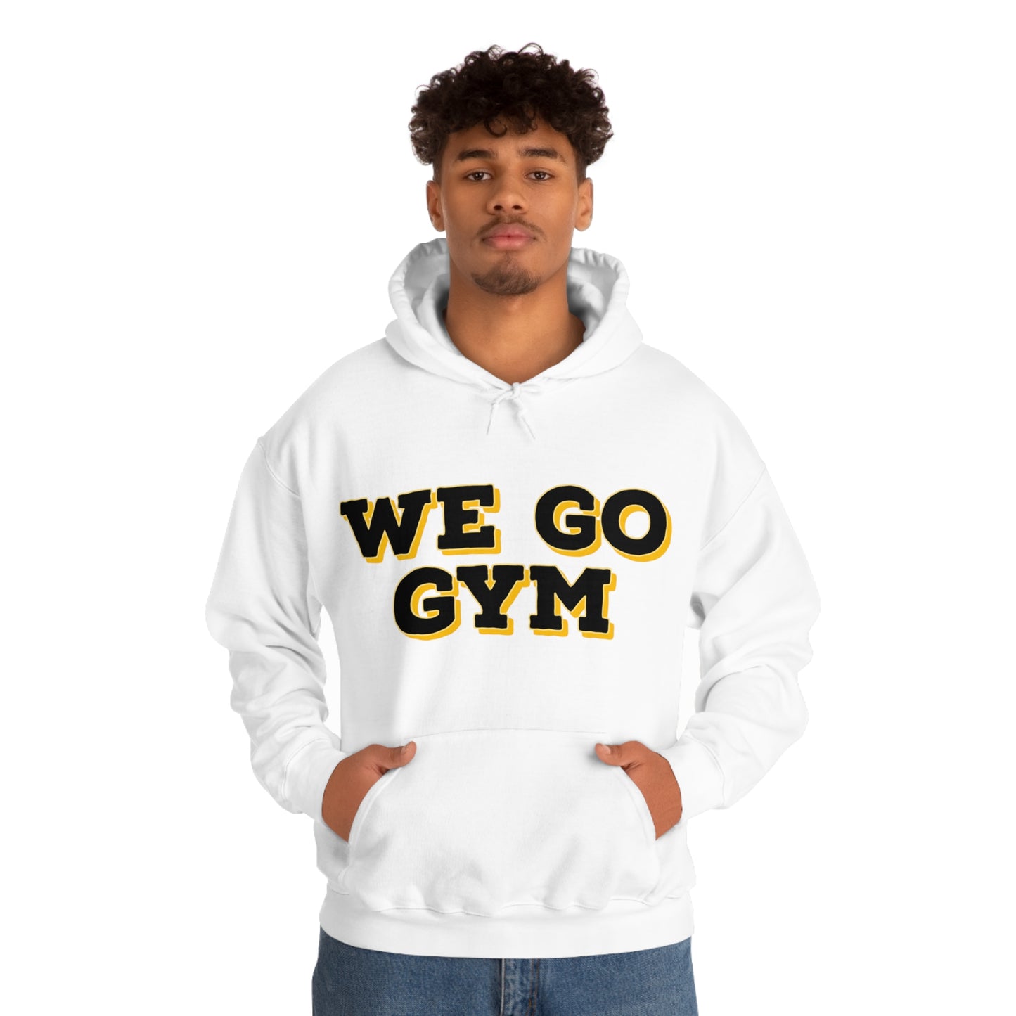 We Go Gym Hoodie Funny Gym Hoodie - Premium Hoodie for Just $34.99! Shop now at Crunchin' Time