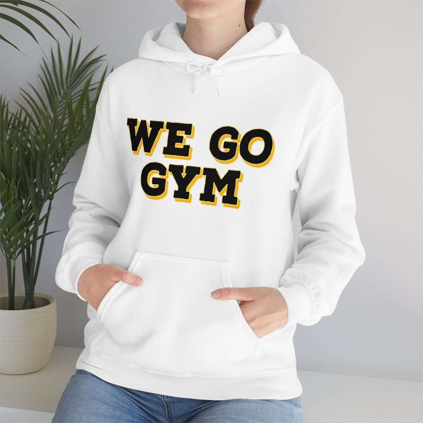 We Go Gym Hoodie Funny Gym Hoodie - Premium Hoodie for Just $34.99! Shop now at Crunchin' Time