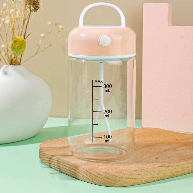 Automatic Rechargeable Portable Milkshake Shaker | Leak-proof Blending Milk Cup Kitchen Gadgets - Premium Gym Accesory for Just $40! Shop now at Crunchin' Time
