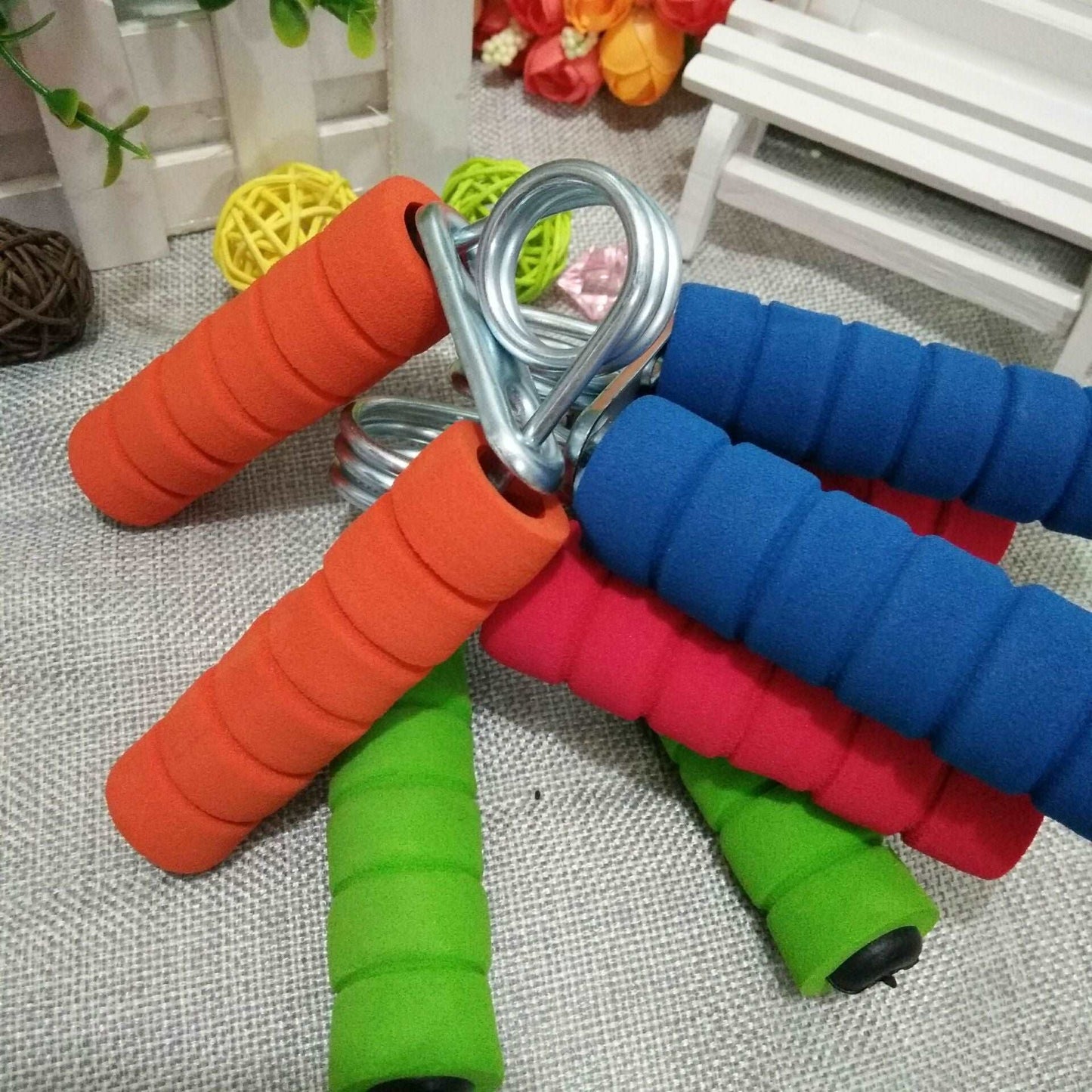 Hand Strength Spring Grip - Premium Gym Accesory for Just $10.99! Shop now at Crunchin' Time