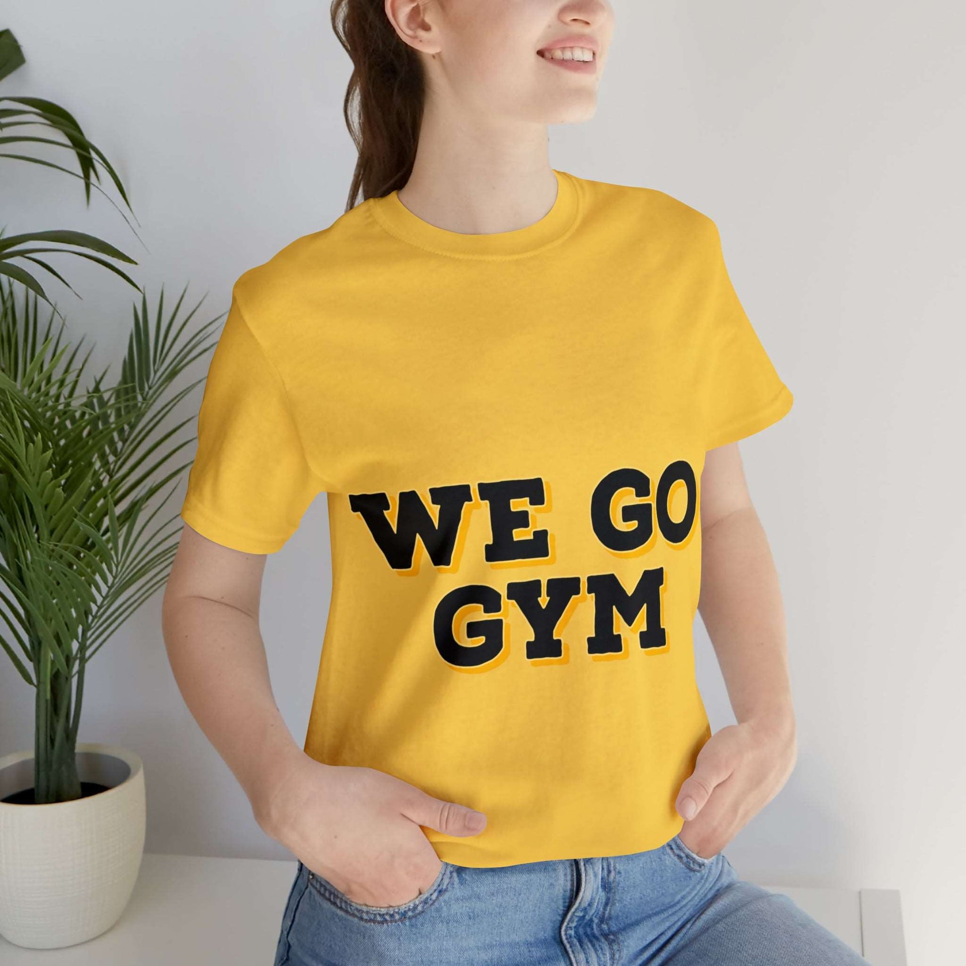 We Go Gym | Gym Shirt | Men's Gym Shirt | Women's Gym Shirt - Premium T-Shirt for  Just $18.23! Shop now at Crunchin' Time