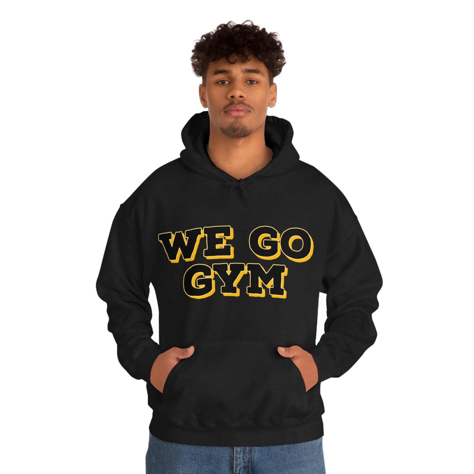 We Go Gym Hoodie Funny Gym Hoodie - Premium Hoodie for  Just $34.99! Shop now at Crunchin' Time