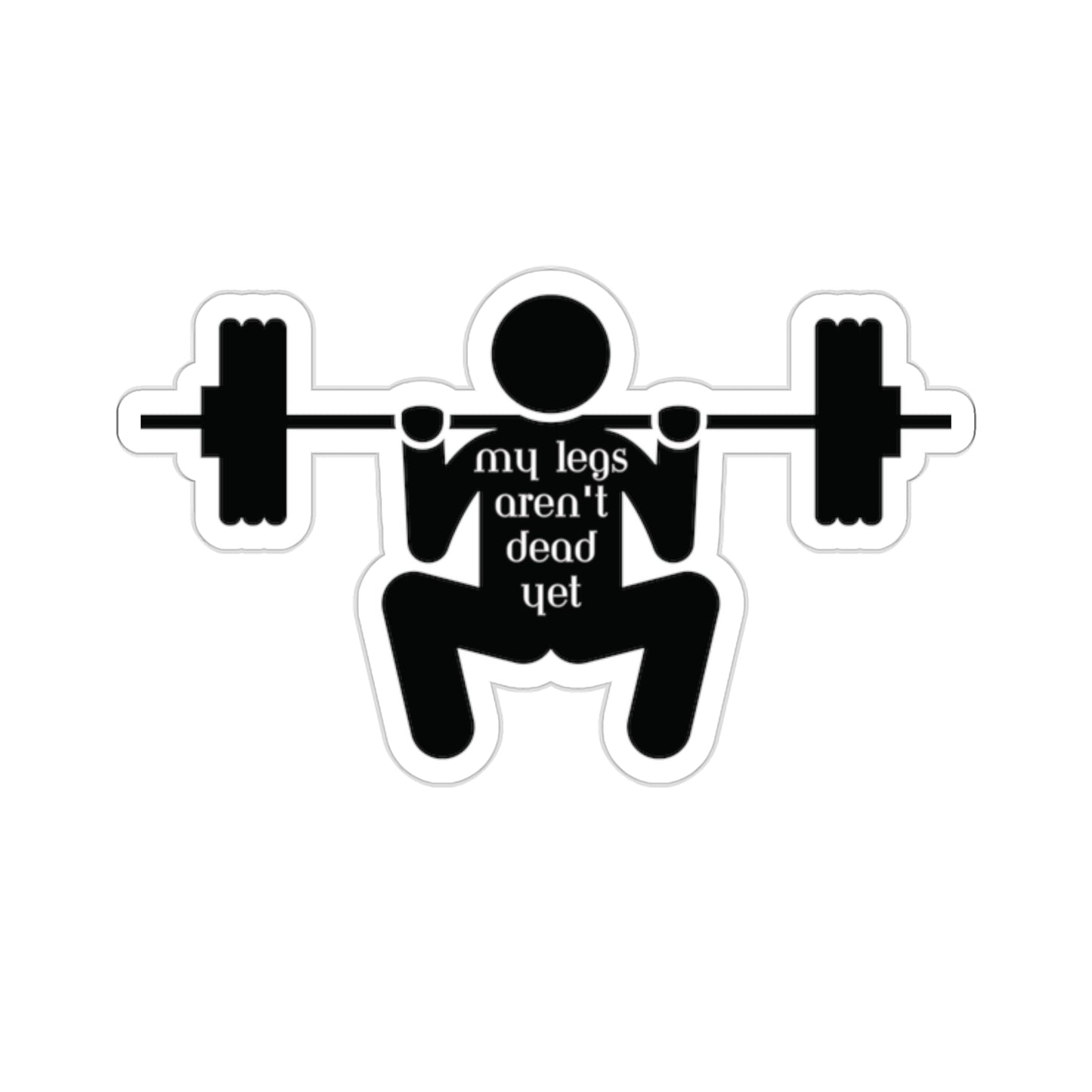 Gym weights sticker, laptop stickers, funny stickers, sarcasm laptop decals, water bottle sticker, gym sticker, workout Stickers - Premium Paper products for  Just $6.89! Shop now at Crunchin' Time