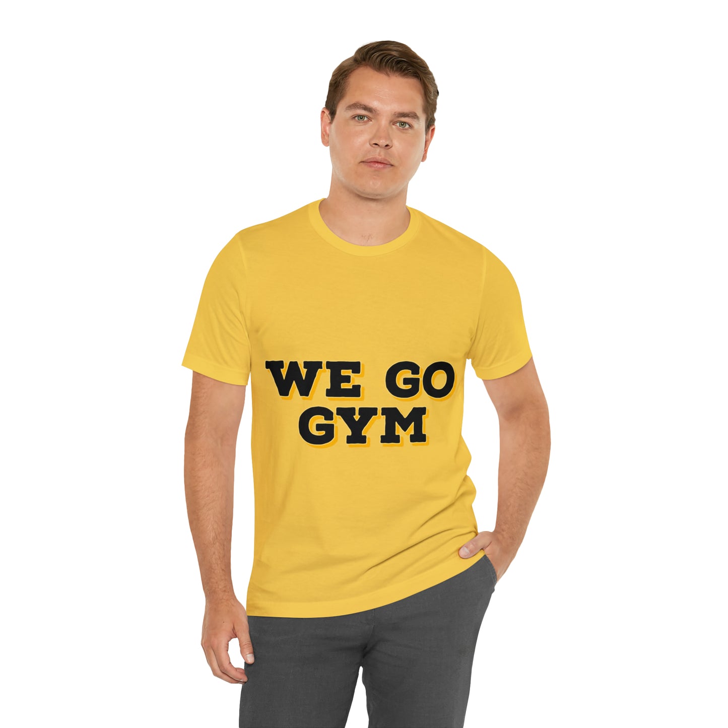 We Go Gym | Gym Shirt | Men's Gym Shirt | Women's Gym Shirt - Premium T-Shirt for  Just $18.23! Shop now at Crunchin' Time
