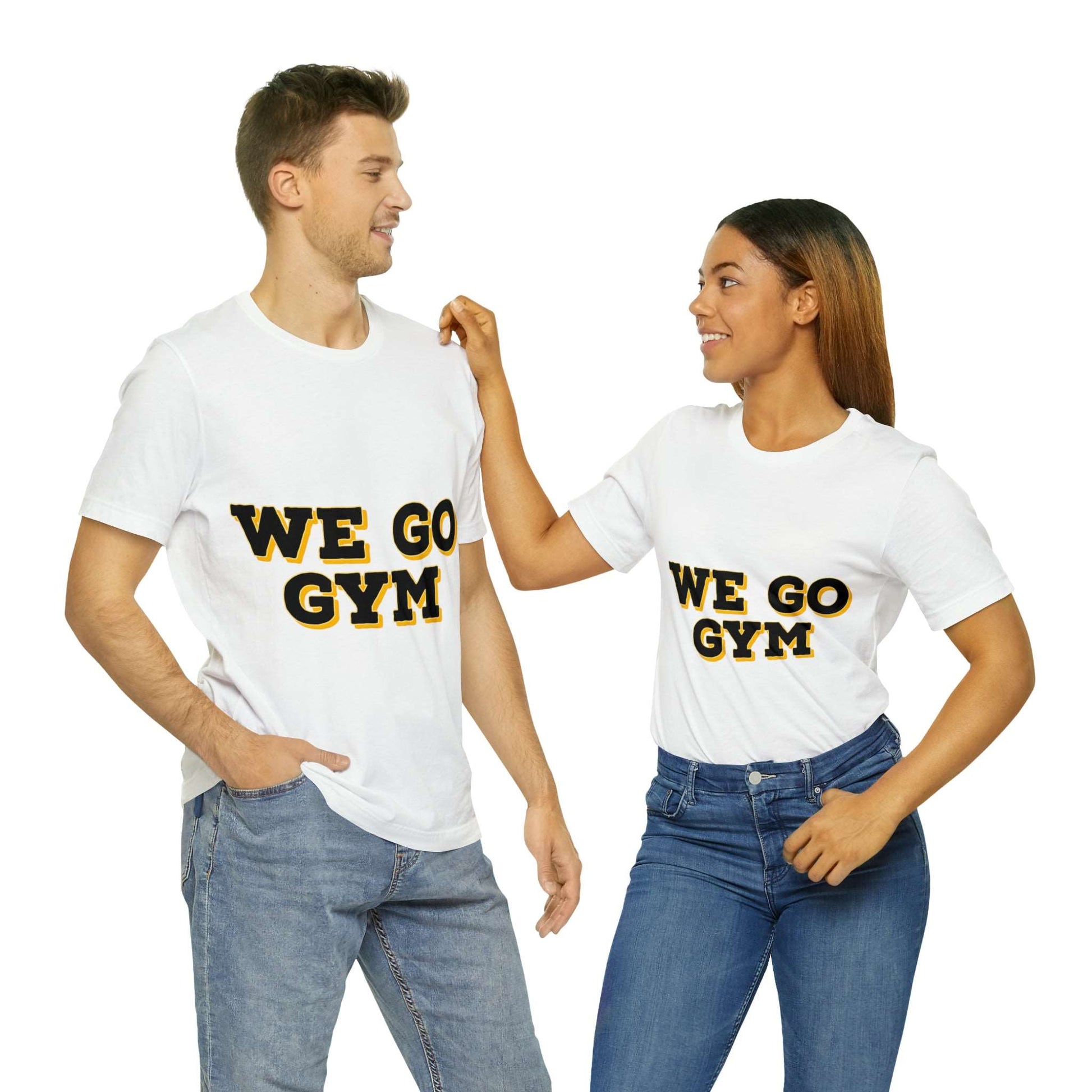 We Go Gym | Gym Shirt | Men's Gym Shirt | Women's Gym Shirt - Premium T-Shirt for  Just $18.23! Shop now at Crunchin' Time