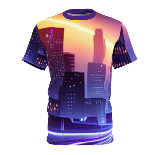 "Future Glow" All Over Unisex Tee (AOP) - Premium All Over Prints for  Just $40! Shop now at Crunchin' Time