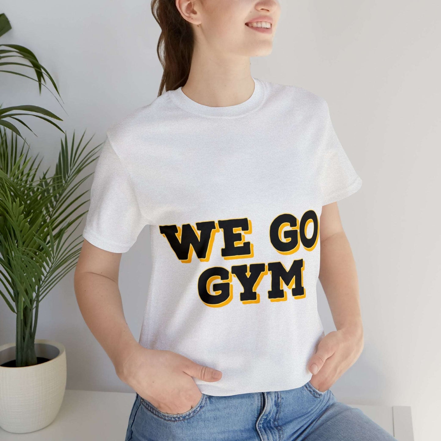 We Go Gym | Gym Shirt | Men's Gym Shirt | Women's Gym Shirt - Premium T-Shirt for  Just $18.23! Shop now at Crunchin' Time
