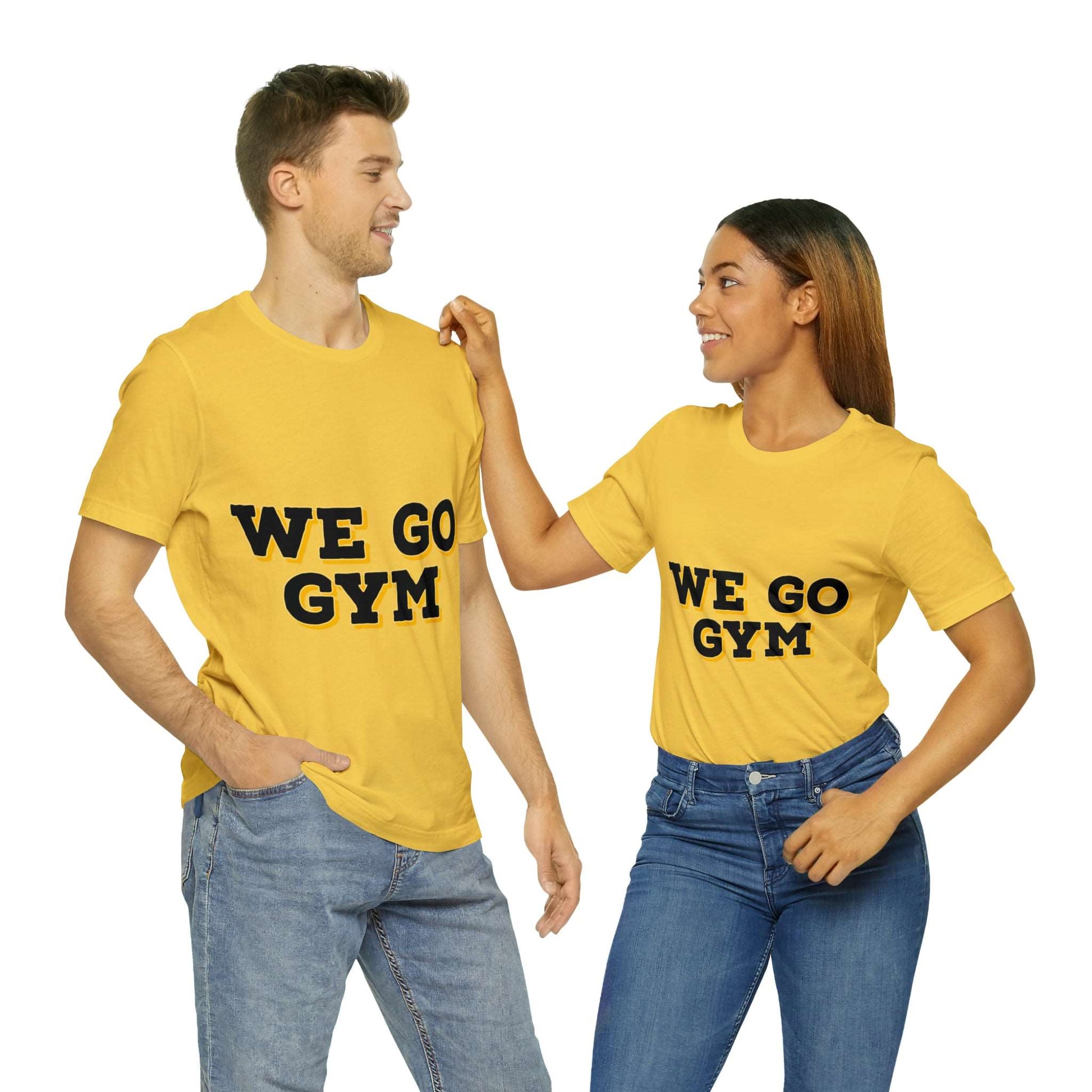 We Go Gym | Gym Shirt | Men's Gym Shirt | Women's Gym Shirt - Premium T-Shirt for  Just $18.23! Shop now at Crunchin' Time