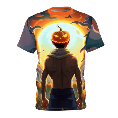 Spooky Gains" All Over Print T-Shirt (AOP) | Mens Halloween Gift for Him | Gym Halloween T-Shirts for Him - Premium All Over Prints for  Just $40! Shop now at Crunchin' Time