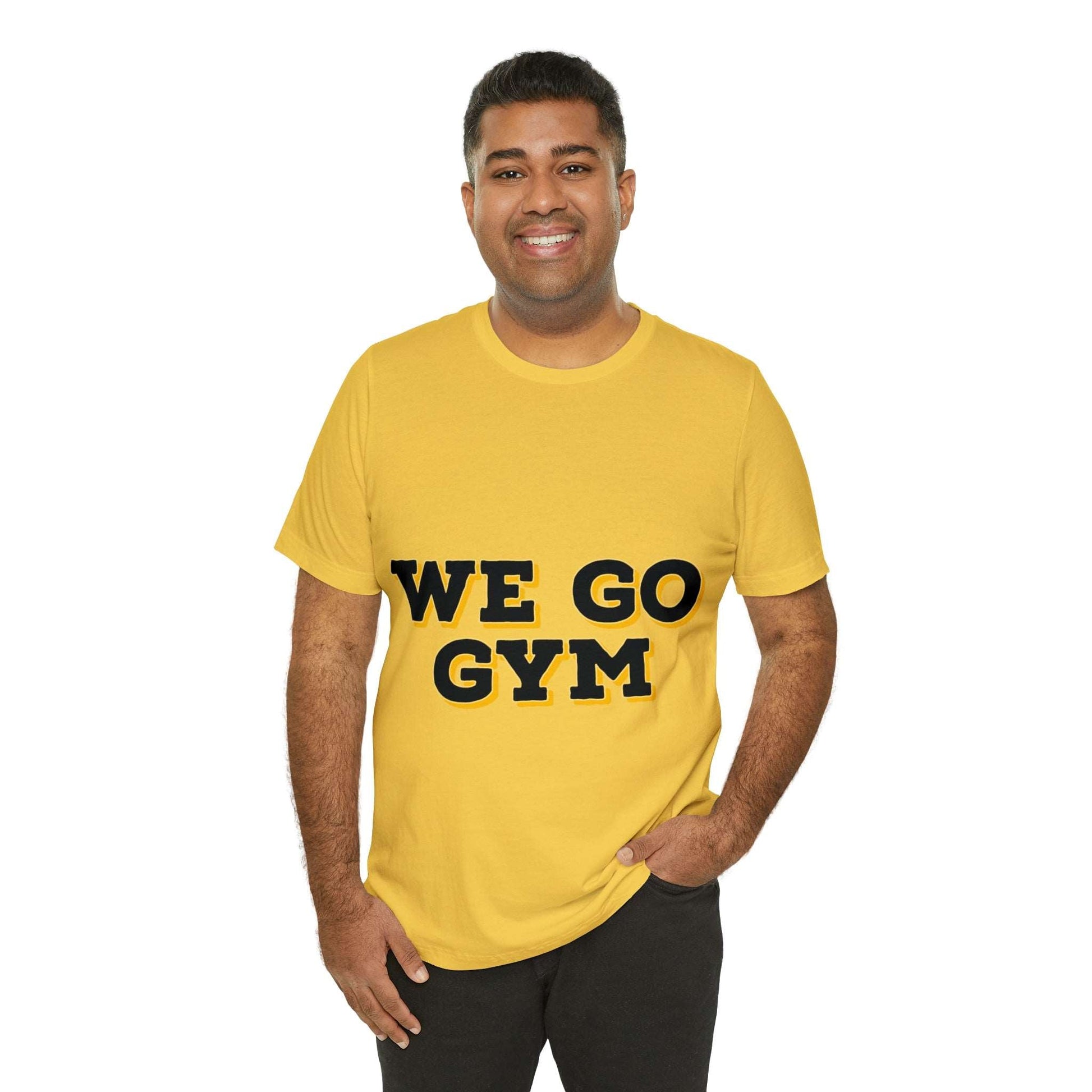 We Go Gym | Gym Shirt | Men's Gym Shirt | Women's Gym Shirt - Premium T-Shirt for  Just $18.23! Shop now at Crunchin' Time